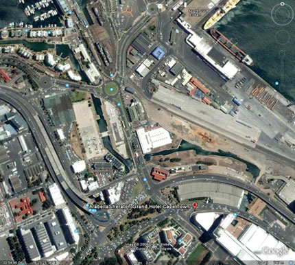 Google Satellite Image of Arabella Sheraton/Westin Grand